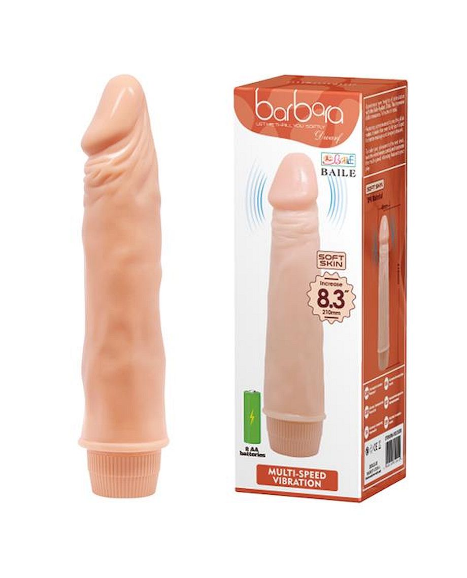 Dildo Barbara Vibrante 21cm