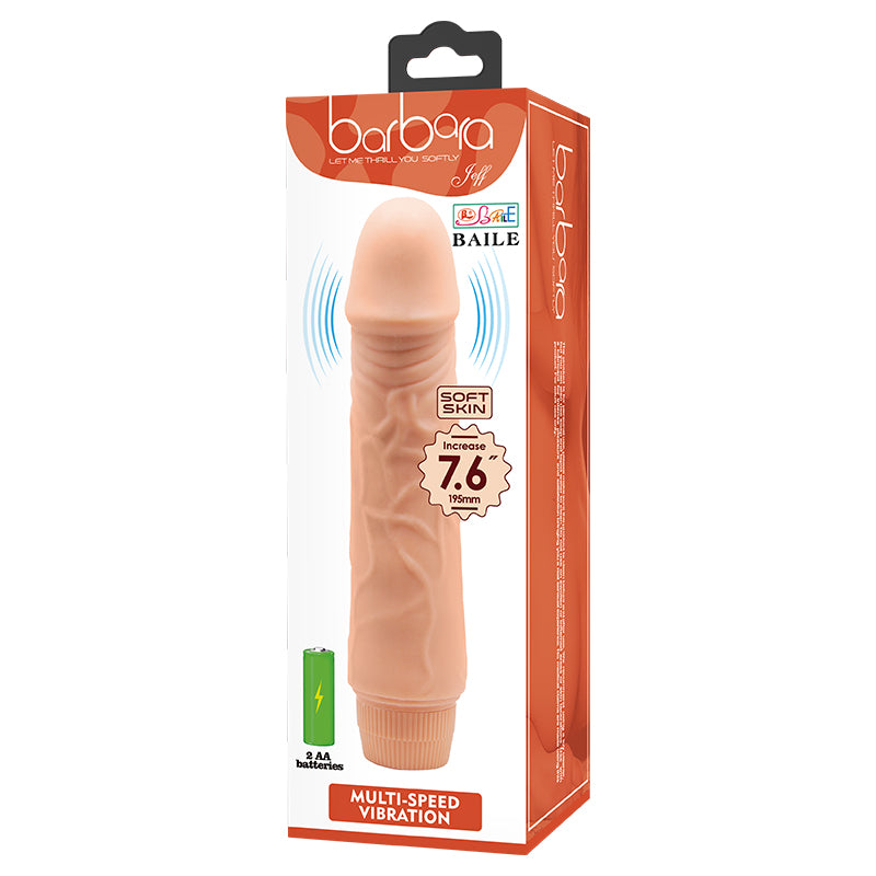 Dildo Barbara Vibrante 19cm